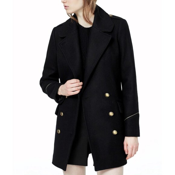 Mango Jackets & Blazers - Mango Double Breasted Wool Admiral Coat- SZ M